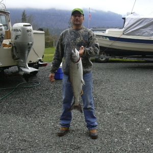 Media 'Blackmouth 3-3-07 001' in album 'C-Lou with 150 lbs. of halibut.'