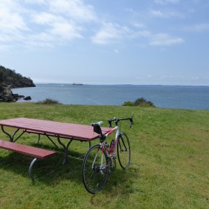 A nice spot to enjoy the view and take a break