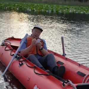 Mike records each boats dinner menus