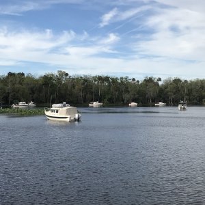Anchored in Butchers Bend
