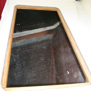 8 Port side with cleats epoxied in place