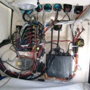 Media 'Electrical Panel and Bottom Machine and Fishfinder Module' in album '2006 19' C-Dory'