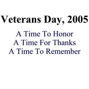 Veterans Day, 2005
