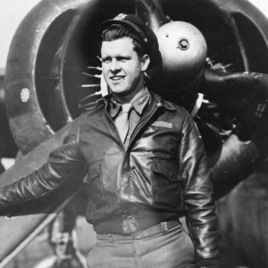 Media '(R-Matey) This is Tom Turner (Joe's cousin).  Tom was a B-24 Pilot in WWII, Army Air Corp.  Flew 31 missions over Germany.' in album 'Veterans Day, 2005'