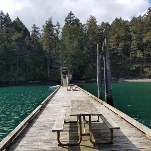 Spring trip to Stuart Island, in San Juans.
