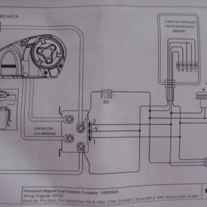 Wiring diagram for wireless remote