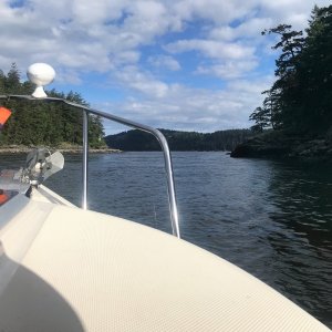 Entering Dodd Narrows