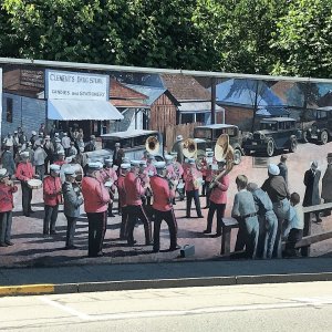 One of the many beautiful Murals in Chemainus