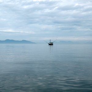 purse seiner near inlet