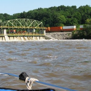 Below lock 10