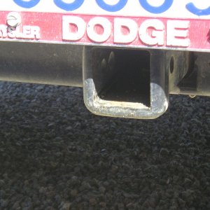 Truck front hitch reciever