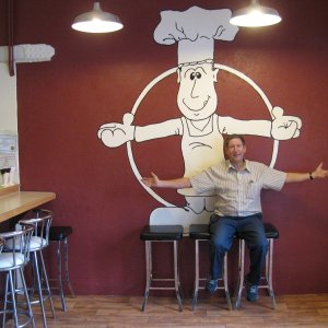 Mike at Joe's pizza