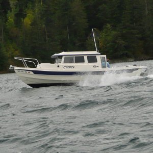 Chester comming back from a Port Townsend cruise Saturday afternoon