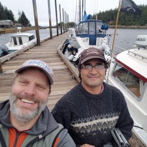 Media '"C-Worthy" (back in the 5th century of the C-Brats!) and I @ Meyers Chuck this fall. Miraculously, I had me radio on as I admired this sailing ship movin out. So here I am, 3 years later, checking back in cuzu him. Life on earth is indeed is a vapor that appears but a short time.' in album '"C-Worthy" (back in the 5th century of the C-Brats!) and I @ Meyers Chuck this fall. Miraculously, I had me radio on as I admired this sailing ship movin out. So here I am, 3 years later, checking back in cuzu him. Life on earth is indeed is a vapor that appears but a short time.'