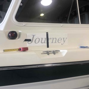 Renaming my vessel. 1