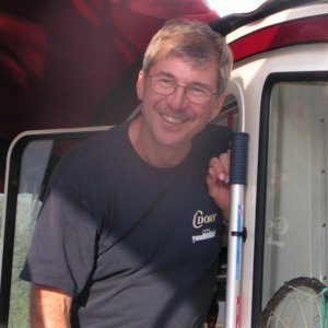 David McKibben on Anna Leigh at Von Donop Inlet 6-11-06