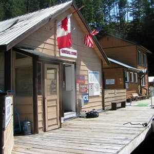 General store at Sullivan Bay 6-12-06