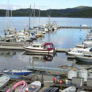 Daydream at Prince Ruppert Yacht Club 6-29-06