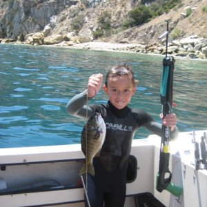 1st fish speared