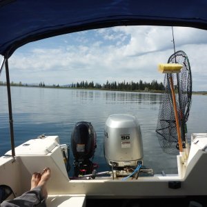 Drifting and relaxing.
