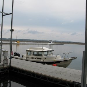 Similar to the last pic, but it gives you a good idea how protected and calm the marina is.