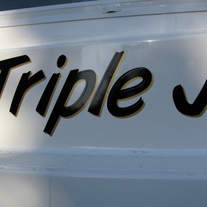 Finally put the name on