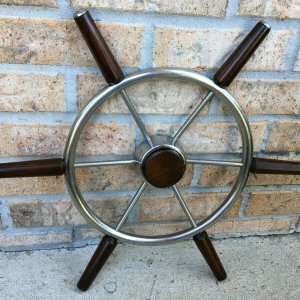 Ebay find from the 40\'s, very solid, well built, perfect fit for my C-dory