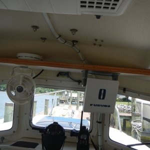 Media 'AC unit inside aft facing forward' in album 'Coleman Mach 8 installed'