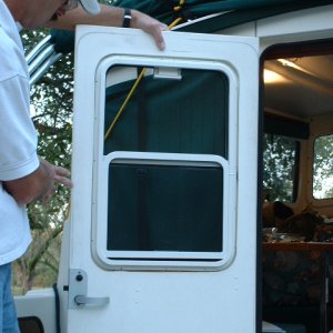 Test fit of sliding window