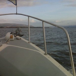 On the way upriver Thursday evening