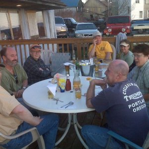 At the Rat Trap Tap saloon