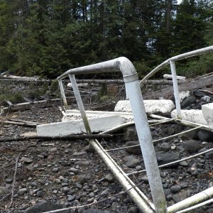 The chart said "Marine Farm."  Apparently they don't have to clean up when it's abandoned.