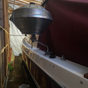 New to me, Magma Kettle BBQ. Paid $55.00 on Craigslist.  Another $88.00 (thanks Prime Amazon.) for the rod holder and clamp to make it work on the C-Handler. 

Some elbow grease cleaned it up.

Cannot wait to try it out.