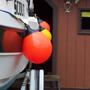 (Chris Bulovsky)New fenders have a flat profile to fit flat docks.