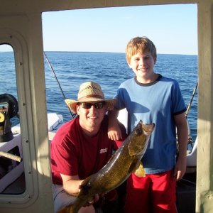 Brett's big "released" Walleye