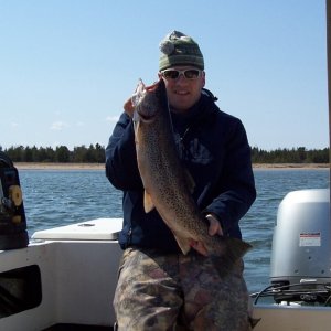 Easter 2011 Solo fish Brown 27 1/2\"