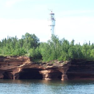 Devils Island Light