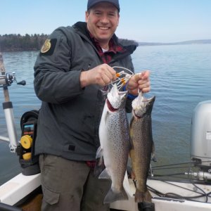 4-21-16 Browns and one little Coho.