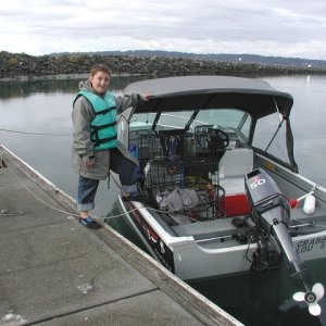Before the C-Dory, there was the aluminum boat...and we loved her!