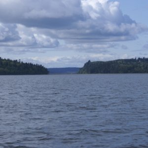 Hood Canal, Apr 30 - May 04, 2012 002 Approaching the floating bridge from the N.