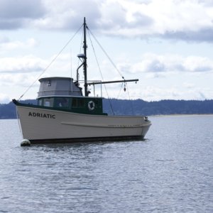 Hood Canal, Apr 30 - May 04, 2012 009 Boat in Squamish Harbor