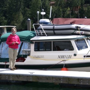 Hood Canal, Apr 30 - May 04, 2012 017 Pleasant Harbor.  Surprisingly windy, but the water is flat inside Pleasant Harbor.