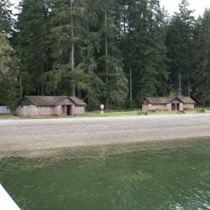 Hood Canal, Apr 30 - May 04, 2012 029 Twanoh State Park.  No one on the beach, either.