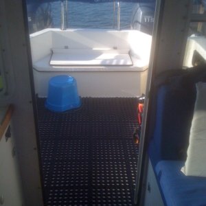 Media 'Nice but inexpensive black flooring for the cockpit' in album 'Our first view of our new Tomcat'
