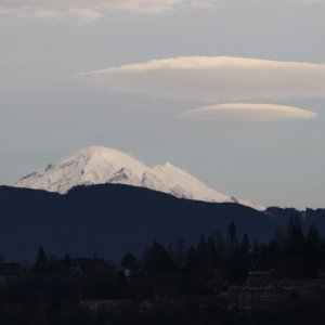 Mount Baker on way home from crabbing Dec. 1