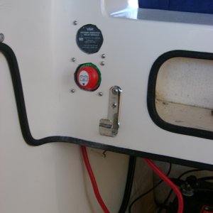 Media 'Switch and voltage sensative relay in the holes.  Doesn't quite work' in album 'wiring diagram'