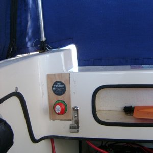Media 'Switch and relay in place with a wood plate.  Much better' in album 'wiring diagram'