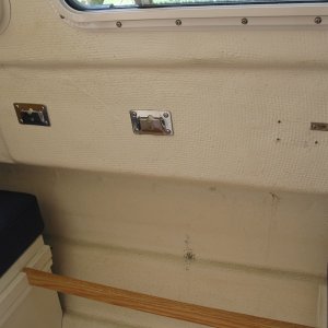 Table Hardware Mounted for Standard and Forward Facing Seat Arrangements