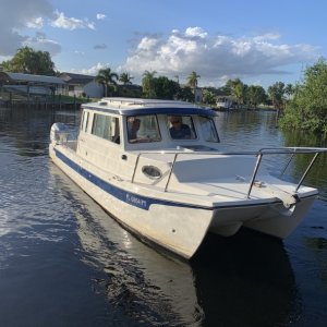 First splash for our new to us Tomkat