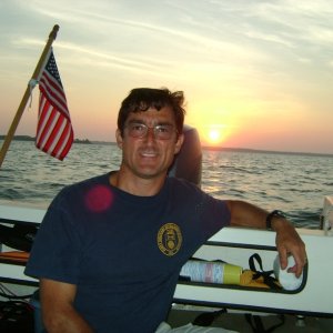 Sunset over the Shore